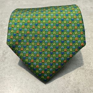 Salvatore Ferragamo 60” Men’s Neck Tie - Multi Color